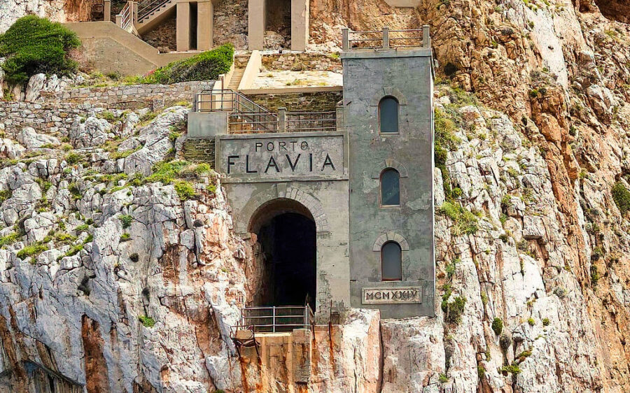 porto-flavia spiaggia-is-solinas-sulcis-inglesiente