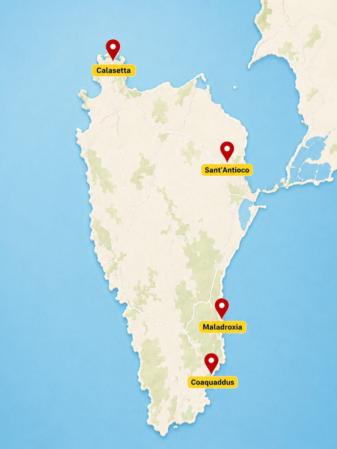 santantioco-dove-drormire-mappa dove-dormire-iglesias-centro-sud-sardegna