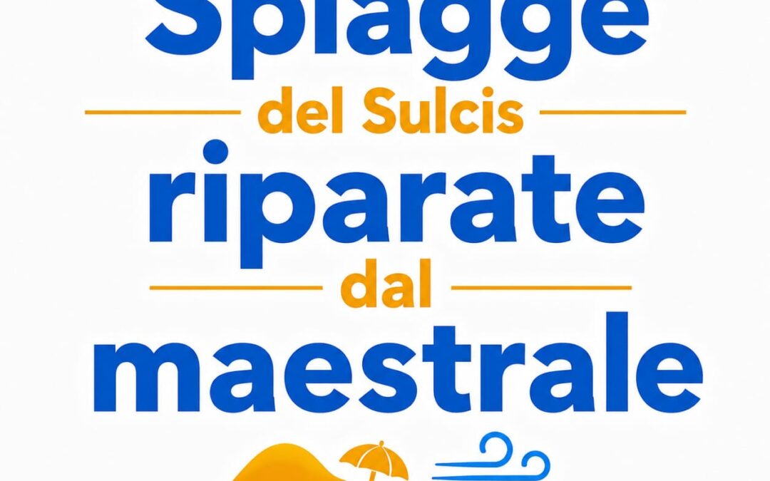 Spiagge del Sulcis riparate dal maestrale