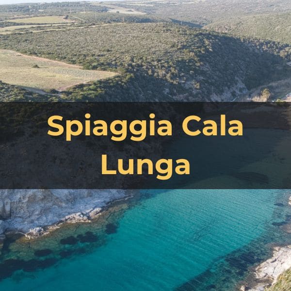 Spiaggia di Cala Lunga a Calasetta