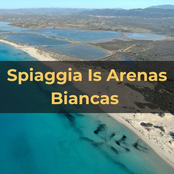 Spiaggia Is Arenas Biancas a Teulada