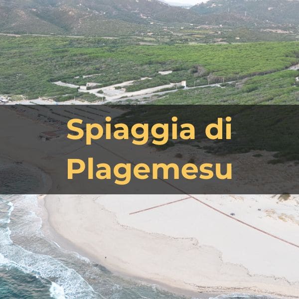 Spiaggia di Plagemesu a Gonnesa