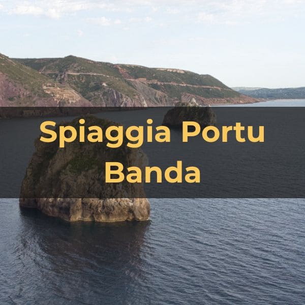 Spiaggia di Portu Banda a Nebida